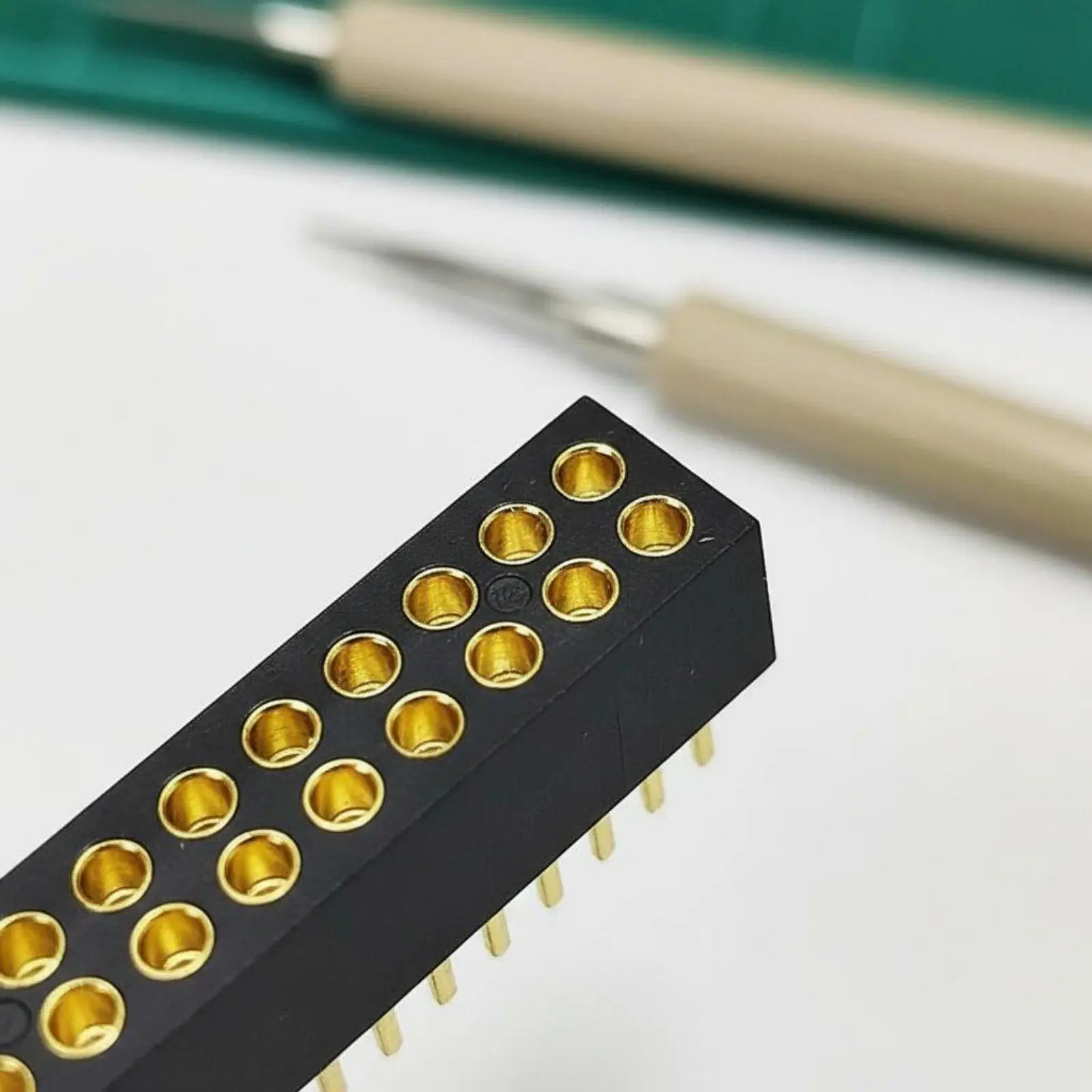 Conector Pines PCB 1,27 mm – Cable Hembra Macho - imagen 3