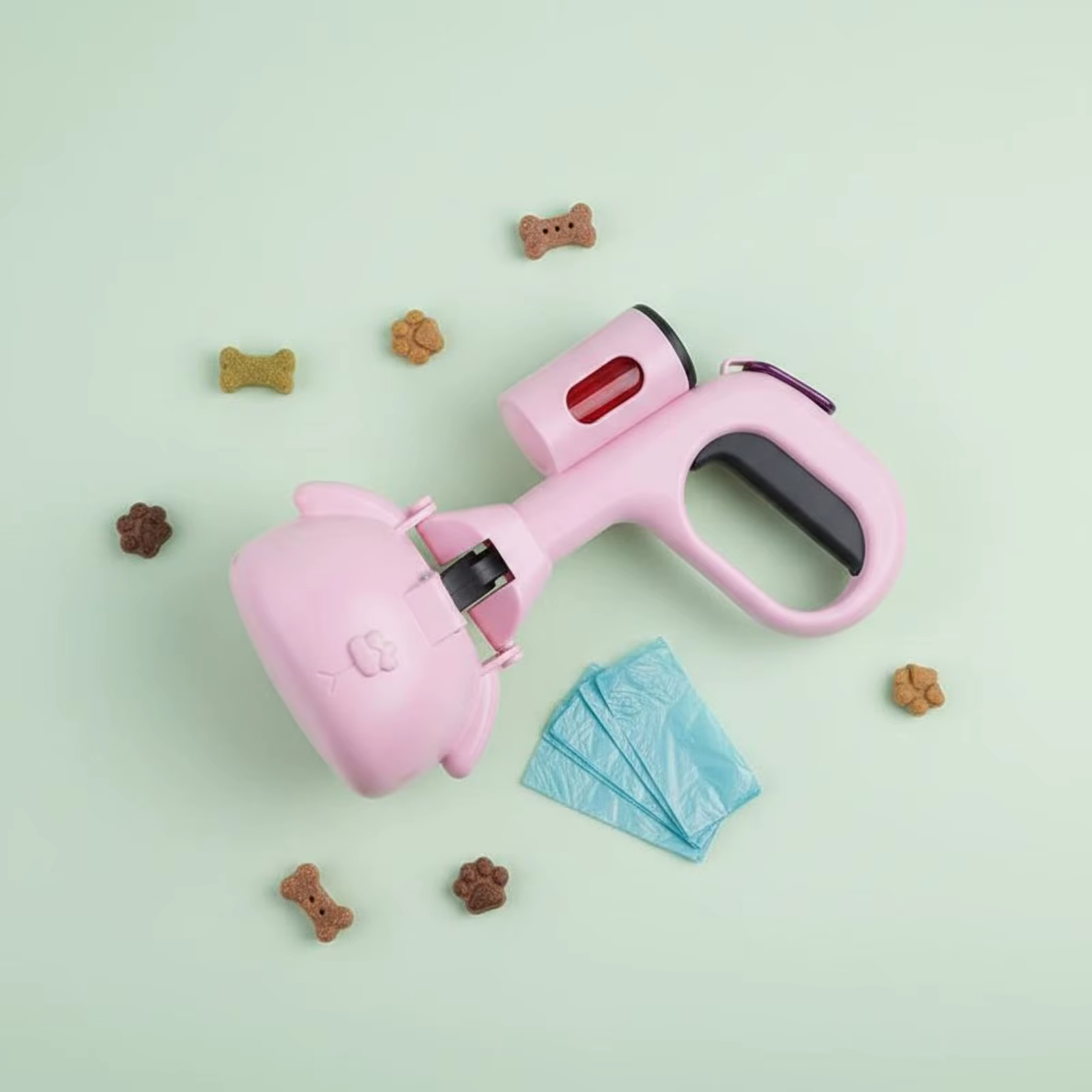 Recogedor de excrementos para perros con dispensador de bolsas - imagen 2