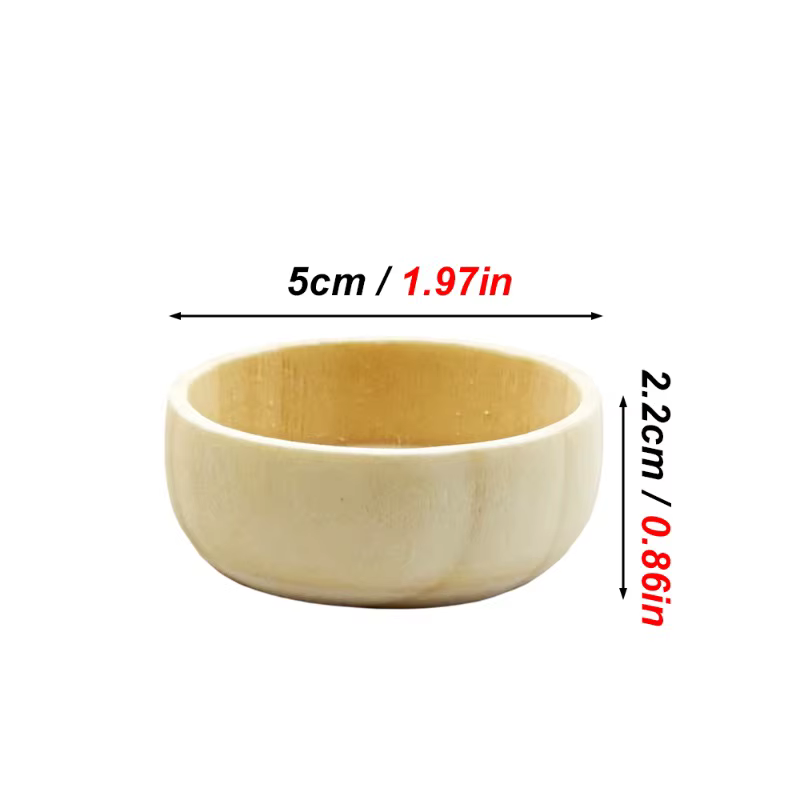 Base estable de los comederos de madera