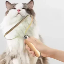 Cepillo quitapelos portátil manual para gatos y perros – elimina pelo