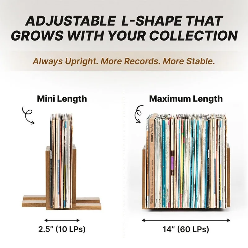Soporte ajustable de madera para gatos y perros, organizador