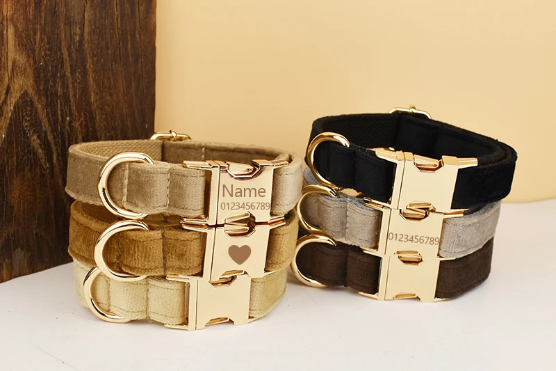 Collar con lazo desmontable personalizado