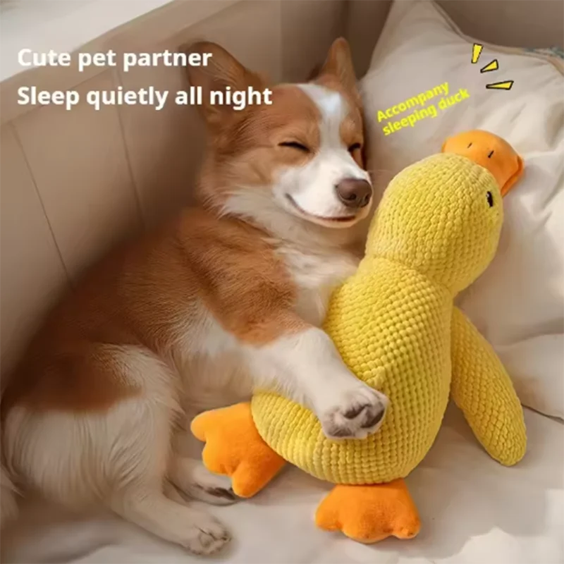Juguete de Peluche Pato para Perros – Resistente a Mordidas - imagen 4