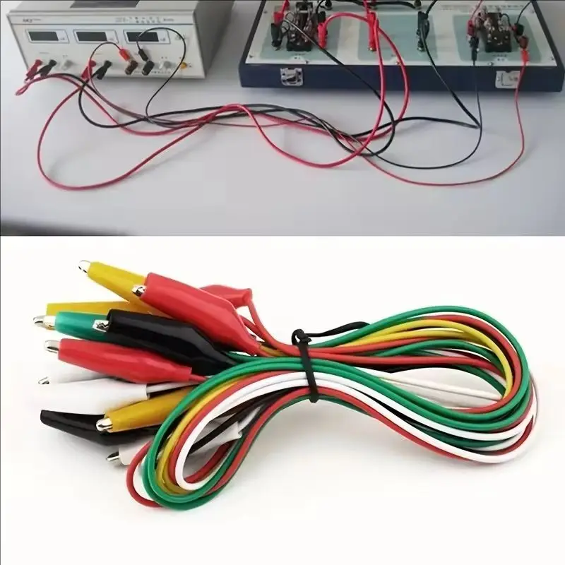Detalle de sujeción en un cable