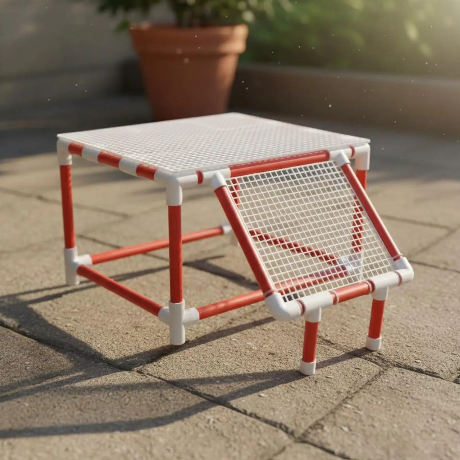 Plataforma elevadas para reptiles con soporte lámpara basking - imagen 2