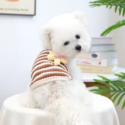 Chaleco perro girasol transpirable para bulldog y cachorro pequeño