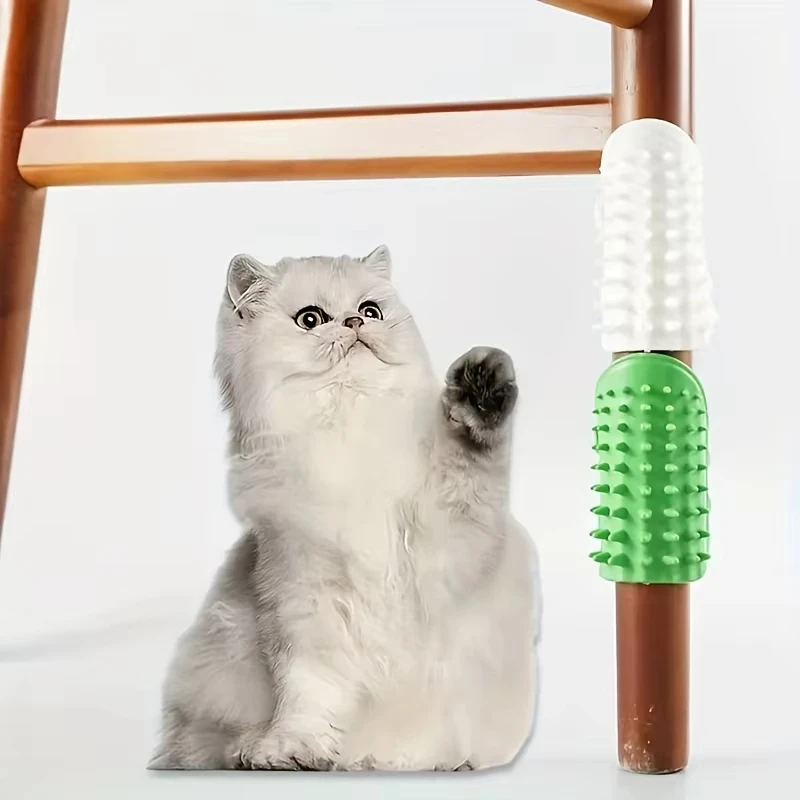 Rascador de silicona para gatos visto desde arriba