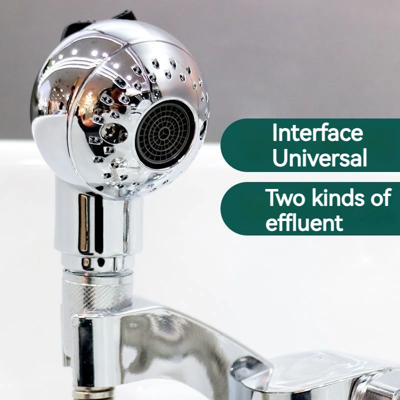 Cabezal rociador de ducha ergonómico para mascotas