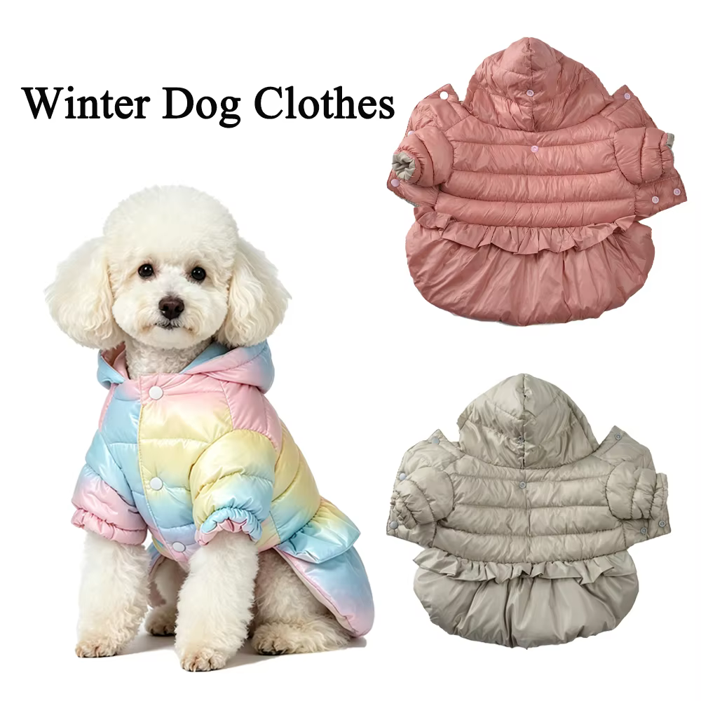 Abrigo polar térmico para perros pequeños y gatos - imagen 5