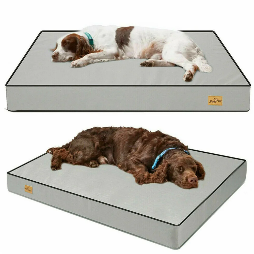 Cama ortopédica de felpa para perros grandes, antideslizante y lavable - imagen 5