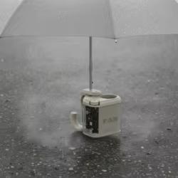 Ventilador de cintura para pasear al perro – 5 en 1 con giro 360°