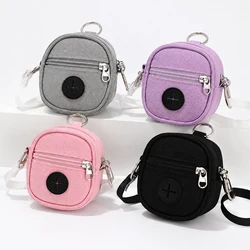 Dispensador de bolsas para perros portátil, bolsa premios