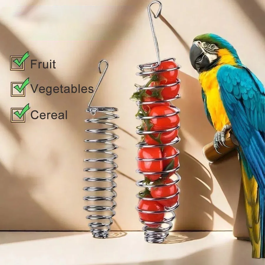 Juguetes de forrajeo para loros