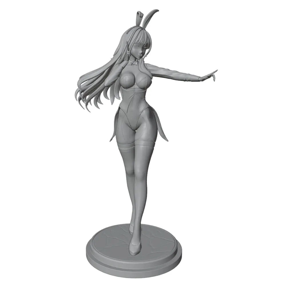 Figura de resina impresa en 3D sin pintar, escala 1/24