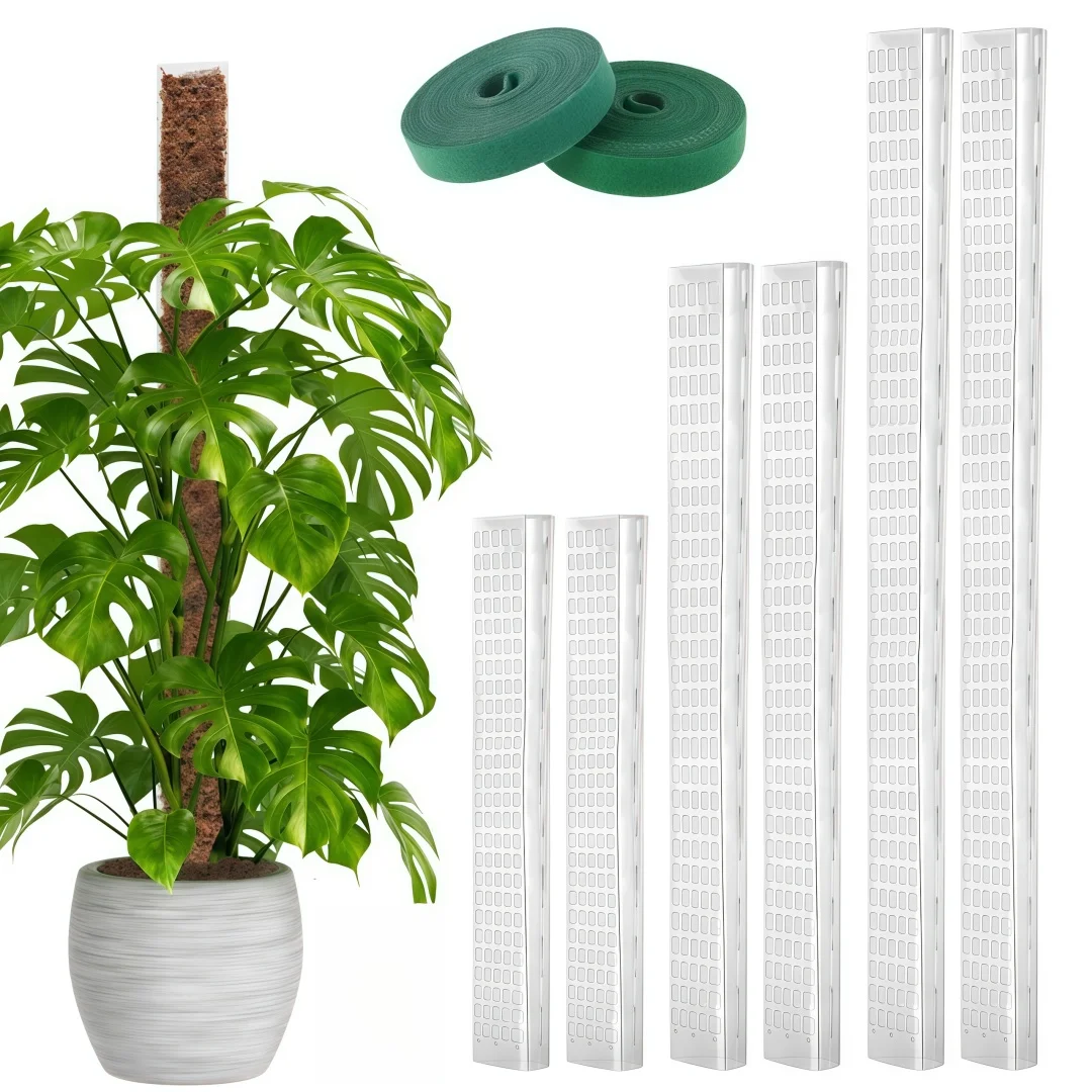 Poste de musgo semicilíndrico para plantas trepadoras