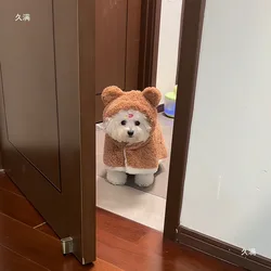 Capa de Felpa para Perros Pequeños y Gatos