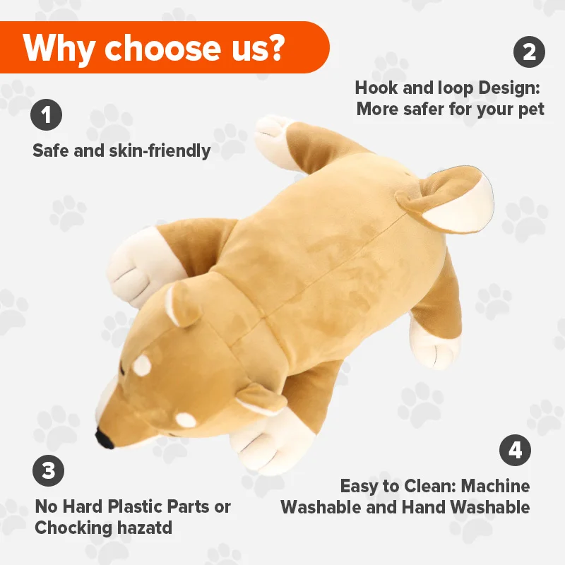 Juguete de peluche con latido para perros: calma y ansiedad - imagen 2
