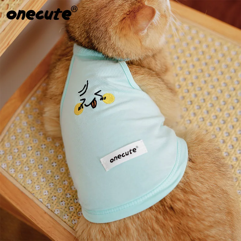 Pijama transpirable de verano suave para perros y gatos pequeños - imagen 2