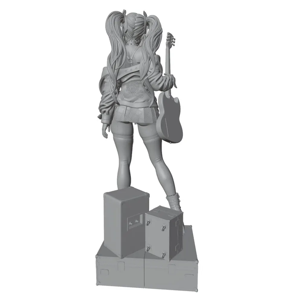Kit modelo resina 1/24 chica 75mm sin montar ni pintar - imagen 3