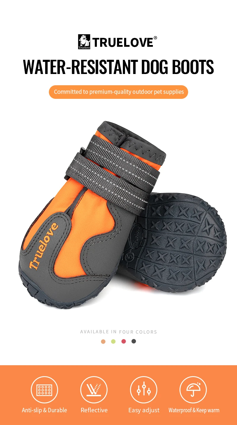 Zapatos de lluvia para perro Truelove TLS3961