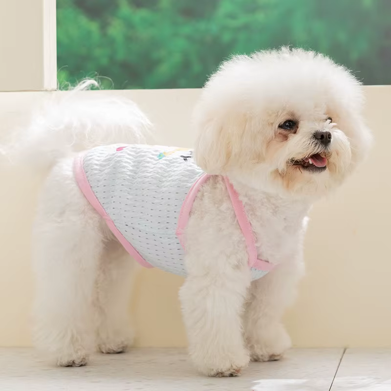 Camiseta verano transpirable para Bulldog Francés: ropa ligera - imagen 3