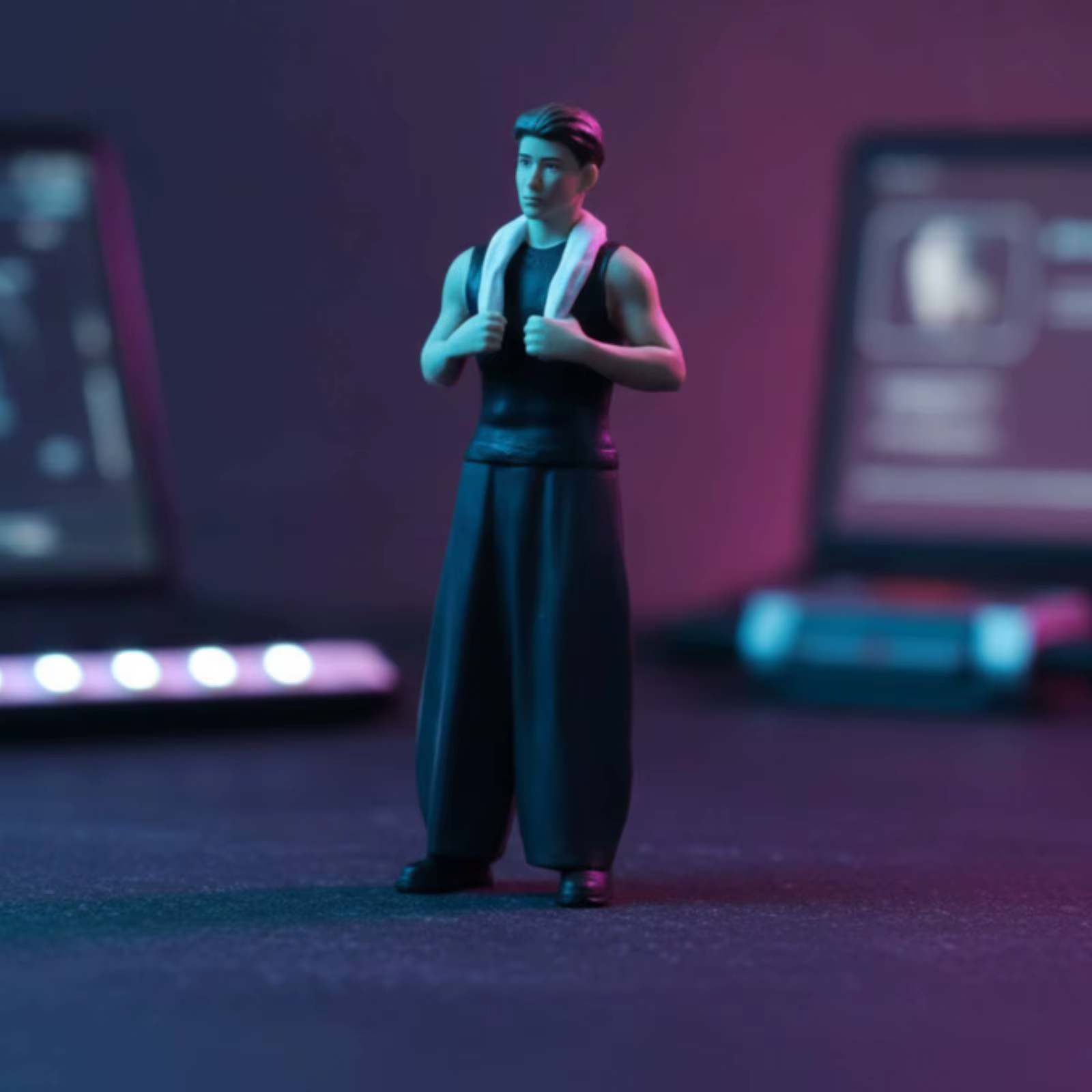 Figura de mecánico para dioramas y maquetas realistas - imagen 5
