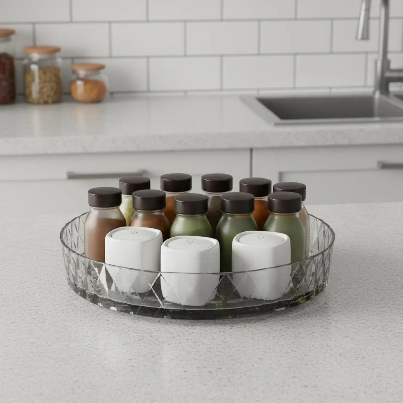 Organizador giratorio multifunción para cocina y dormitorio - imagen 2