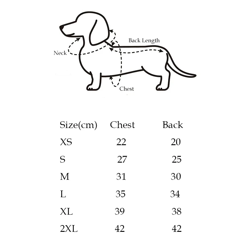 Suéter a rayas marrones para Dachshund