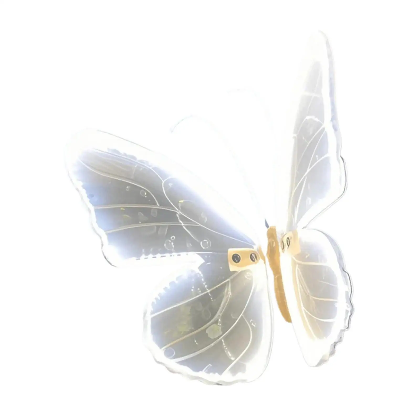 Lámpara luz decorativa mariposa exterior para patio y jardín
