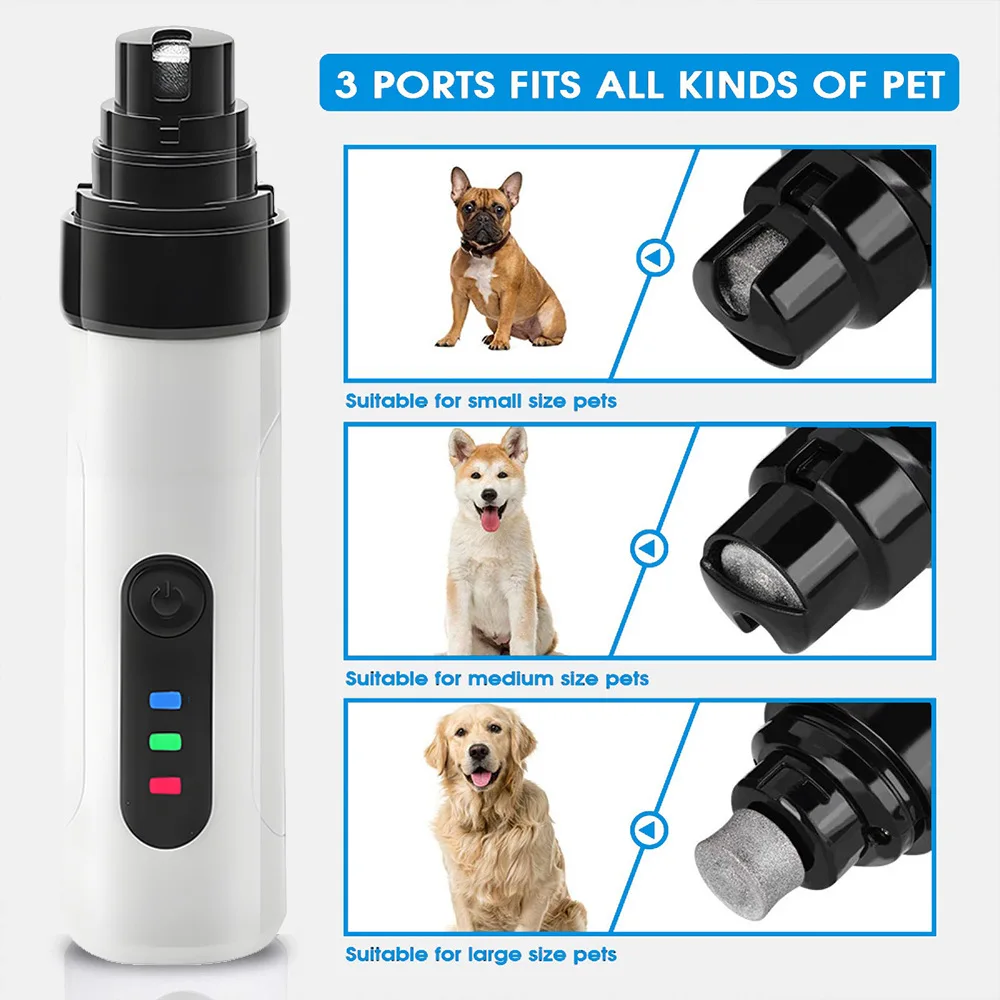 Cortauñas eléctrico automático para perros y gatos, manicura segura - imagen 3