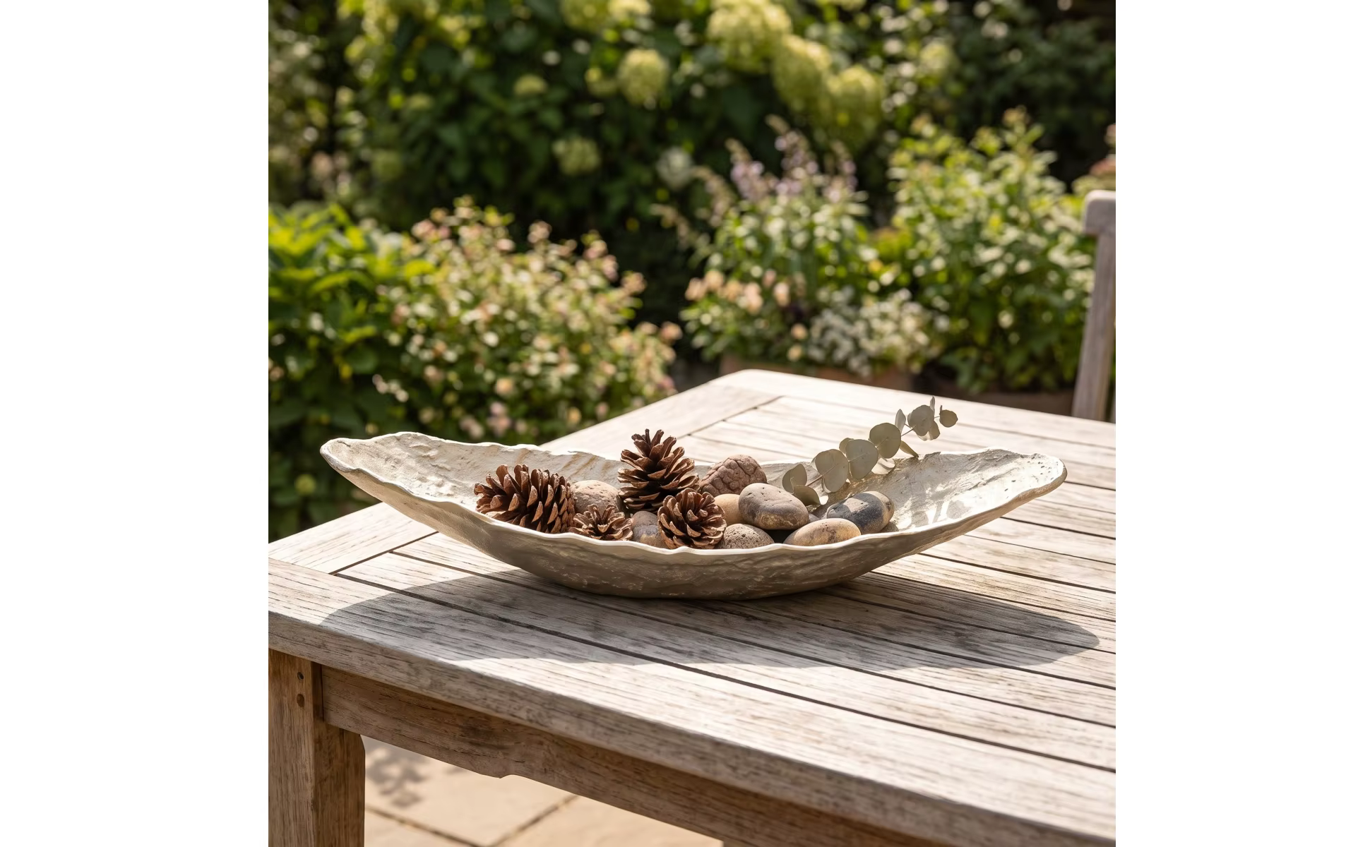 Bandeja dorada decorativa para mesa de comedor, consola o estantería
