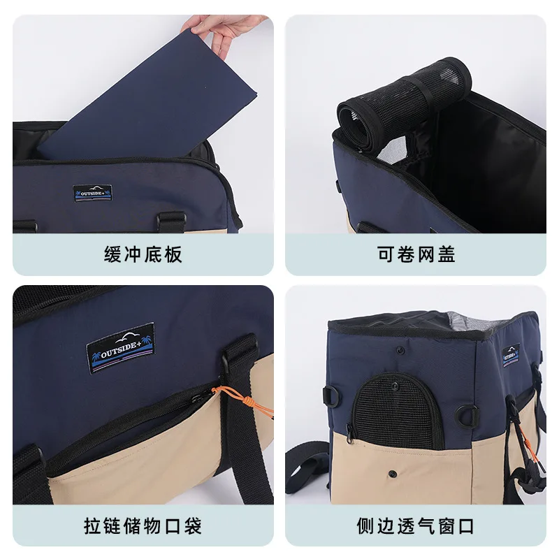Mochila transportín impermeable para perros y gatos – Transpirable - imagen 3
