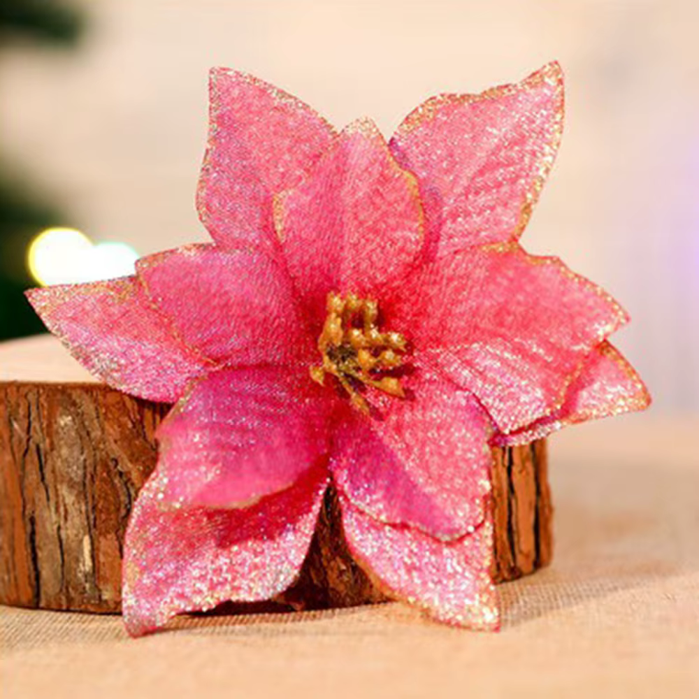 Detalle brillo en purpurina