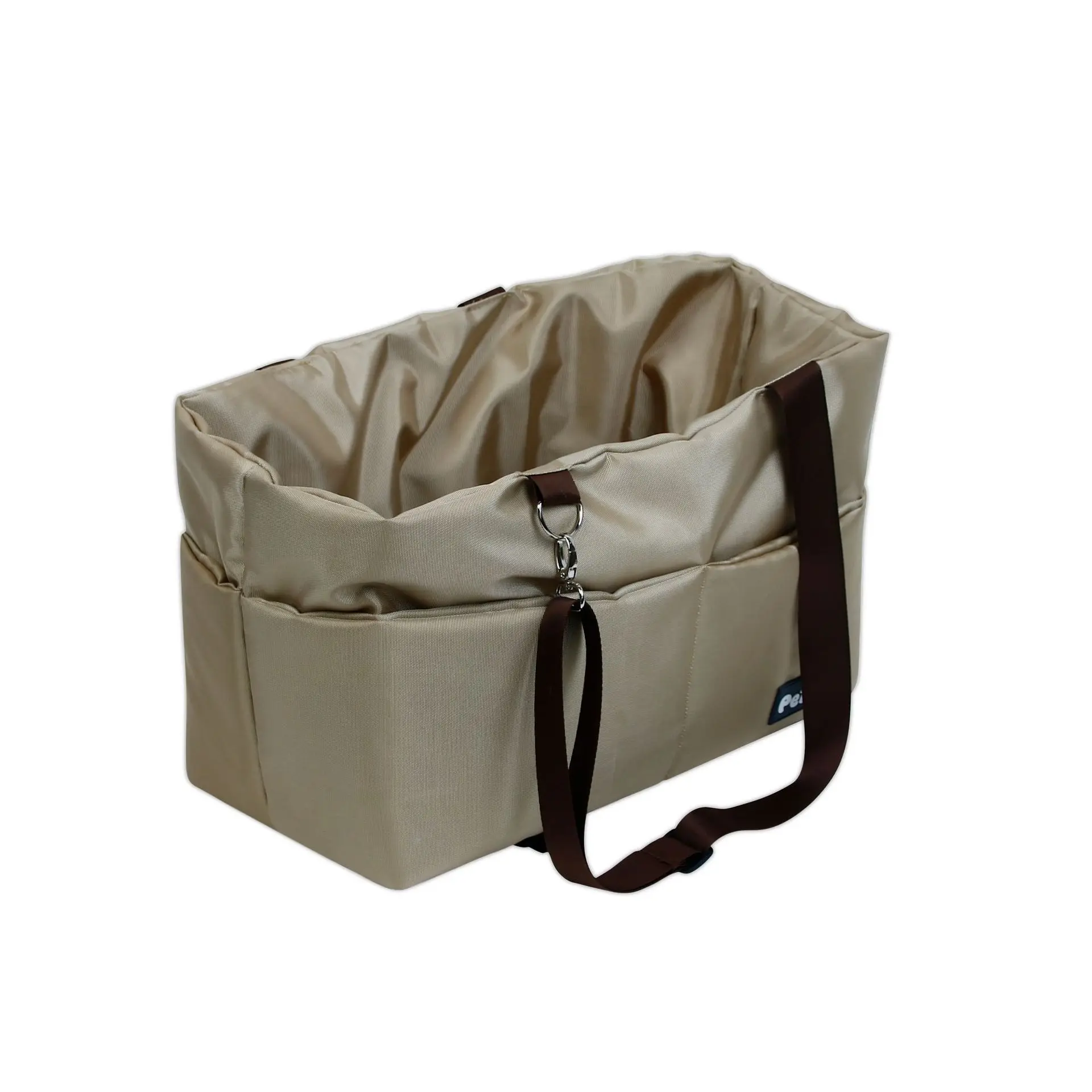 Transportín convertible para gatos y perros – Asiento coche y cama - imagen 4