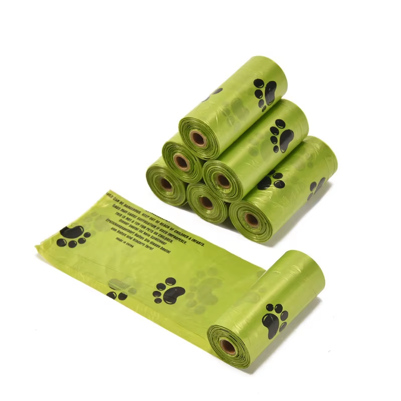Bolsas biodegradables para excrementos de perro a prueba de fugas - imagen 2