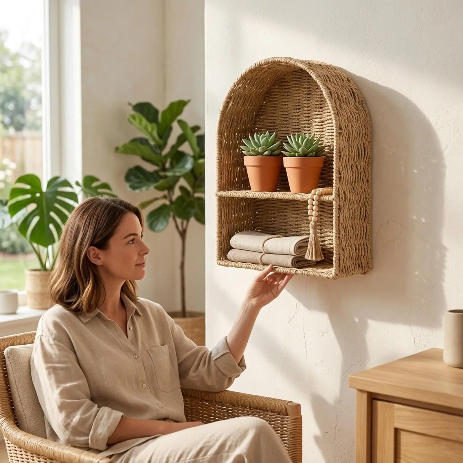 Estante Flotante Pared para Gatos – Percha y Zona de Descanso - imagen 4
