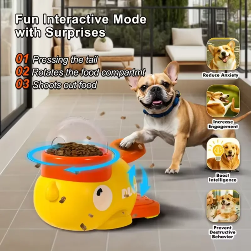 Juguete interactivo para gatos y perros pequeños