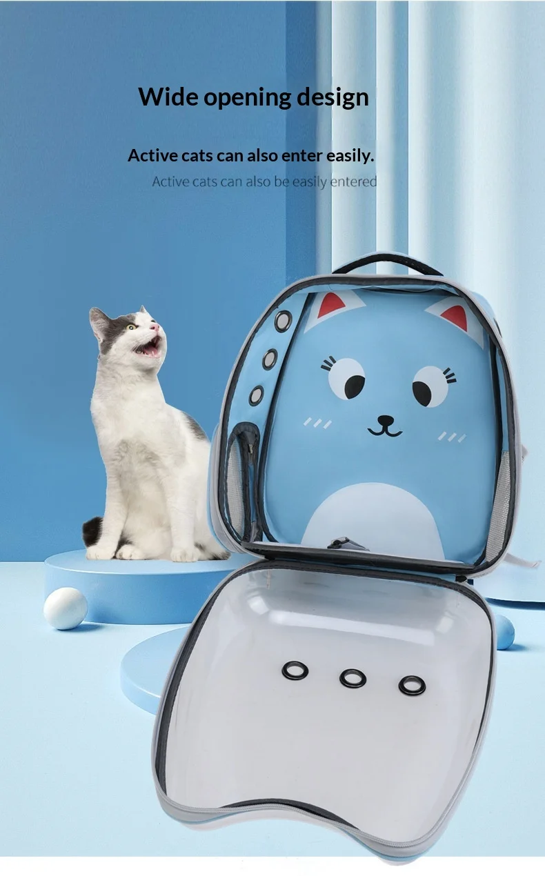 Bolsa de viaje compacta para gatos