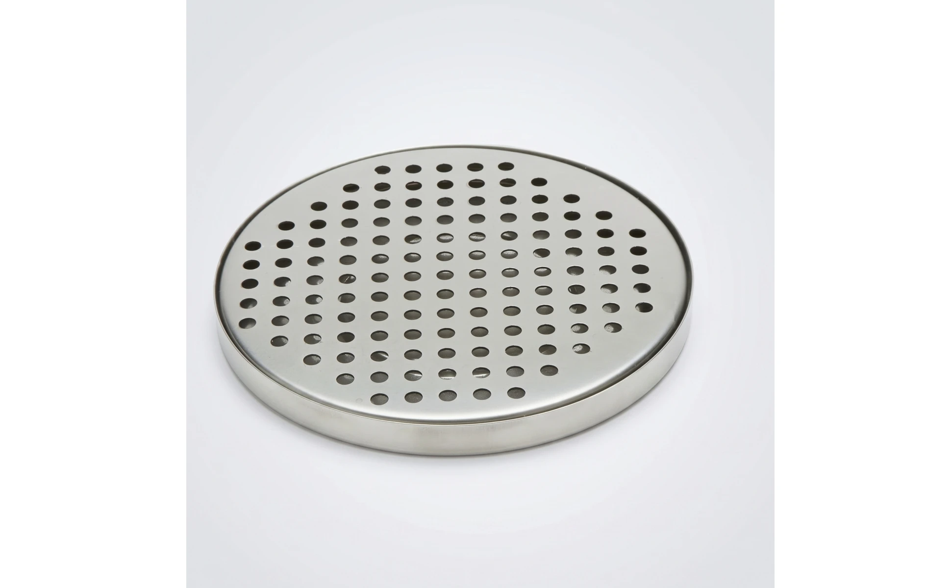 Bandeja perforada de acero inoxidable para recogida de líquidos