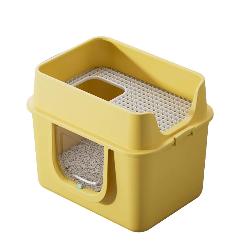 Arenero cerrado antiolores para gatos – Sin salpicaduras - imagen 5