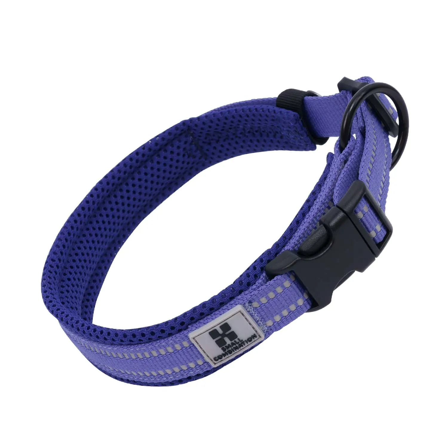 Collar acolchado ajustable reflectante de malla para perros, Dachshund - imagen 2