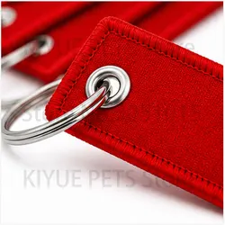 Etiquetas colgantes de tela personalizables para perros y gatos