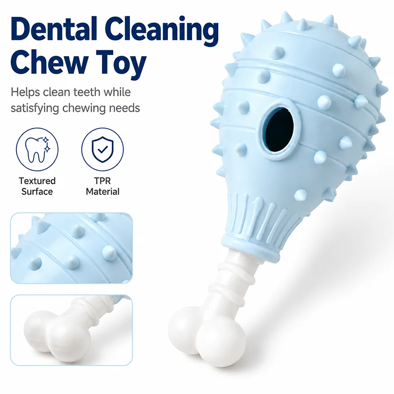 Juguete dispensador de golosinas masticable para perros, TPR - imagen 3