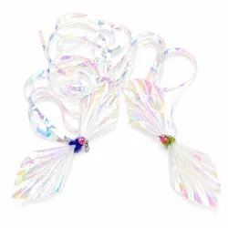 Juguete para gatos con mariposas de colores simuladas, repuesto