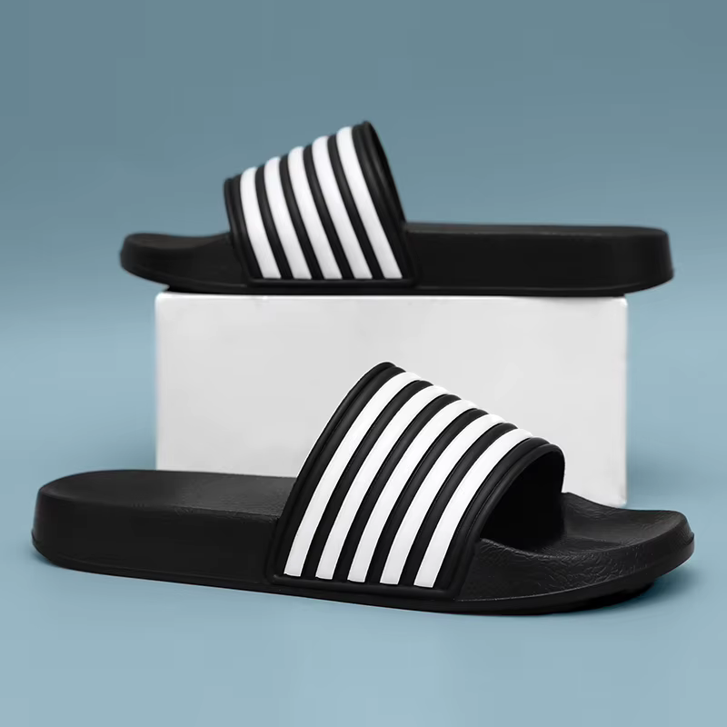 Pantuflas de verano para hombre, suaves y cómodas, planas tipo sandalia - imagen 2