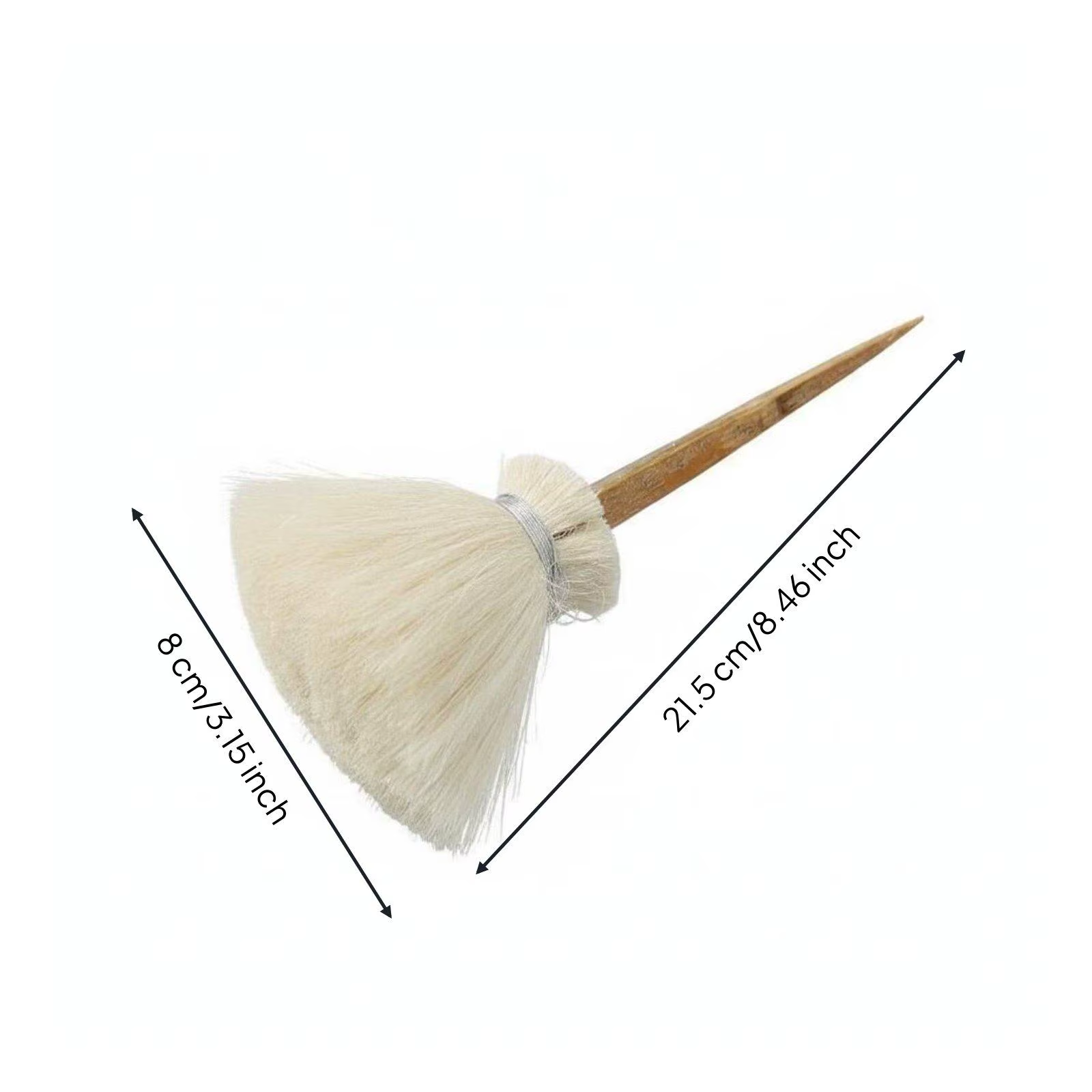 Pincel de cabeza grande para aficionados a la pintura cerámica
