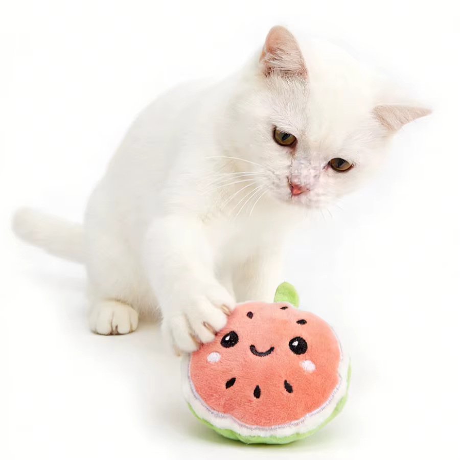 Juguete interactivo catnip en forma de verdura para gato - imagen 3