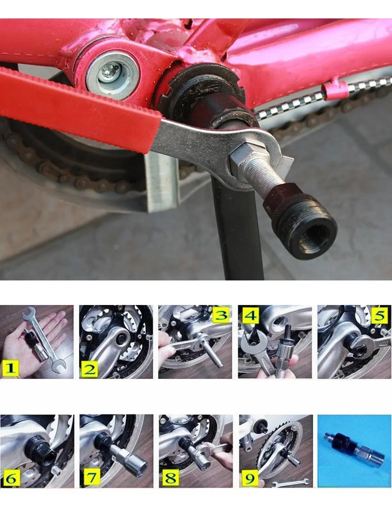 Herramienta de reparación de bicicleta para gatos y perros taller - imagen 2