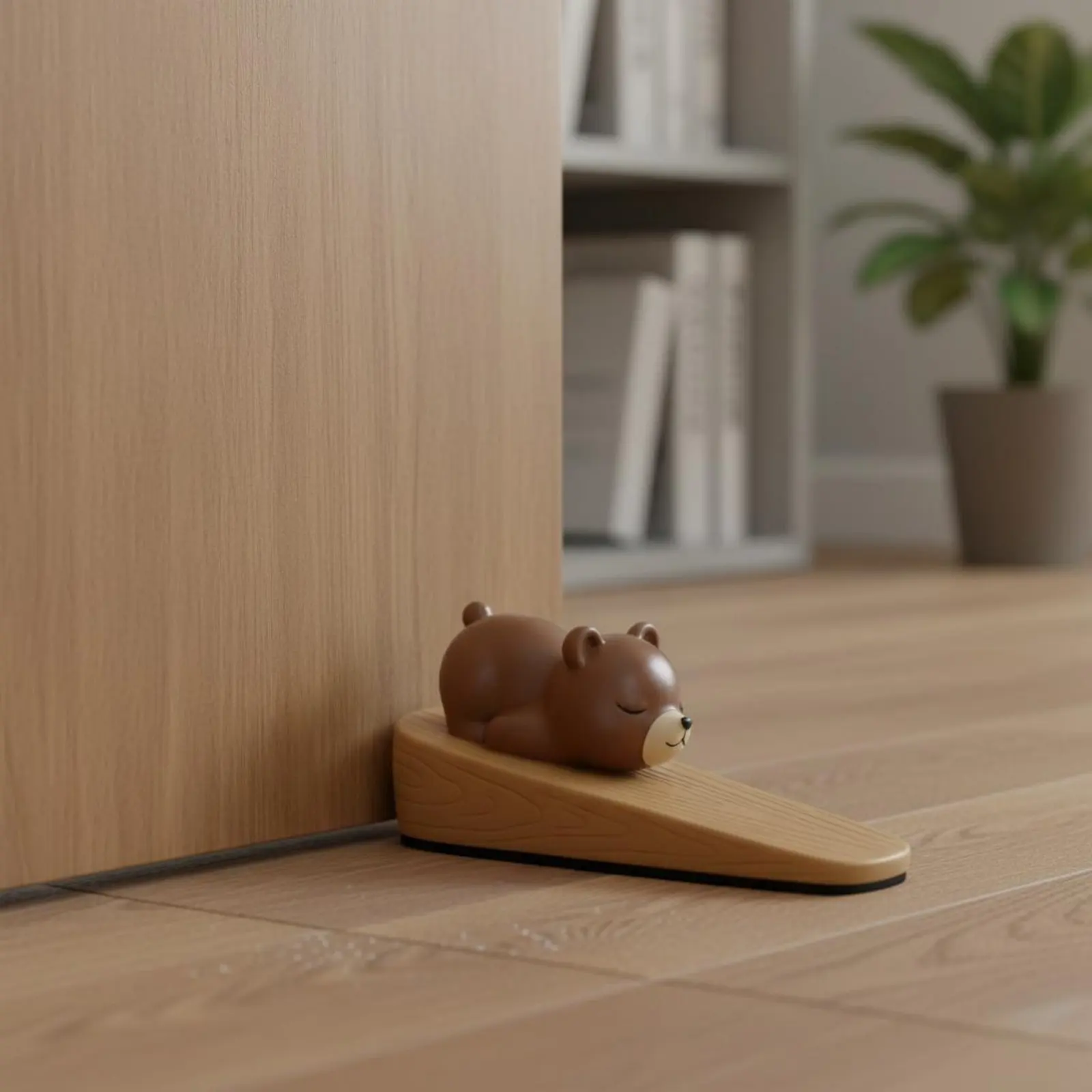 Bloqueador de puerta anticolisión para gatos y perros, PVC - imagen 3