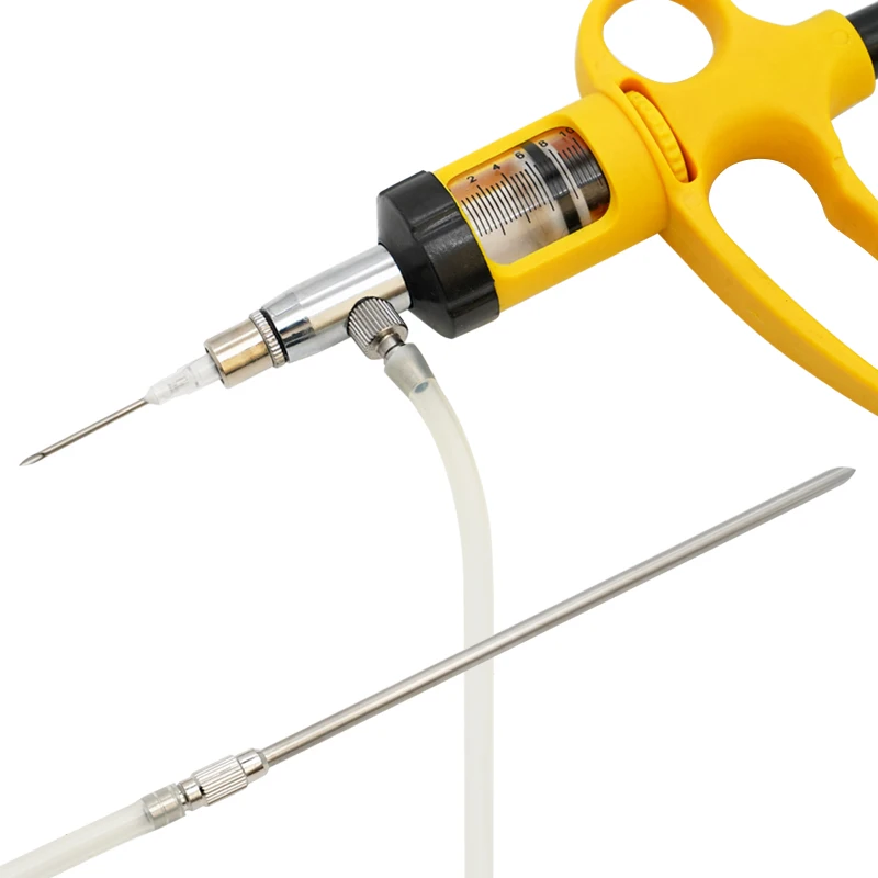 Lubricación del pistón para mantener la jeringa en buen estado